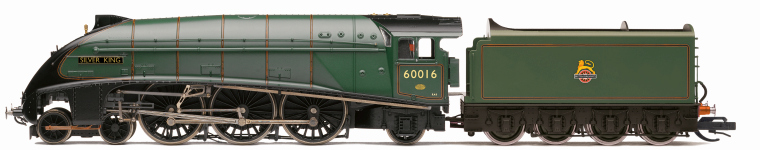 HORNBY TT3008M - TT - Dampflok Class A4 60016 Silver King, BR, Ep. IV